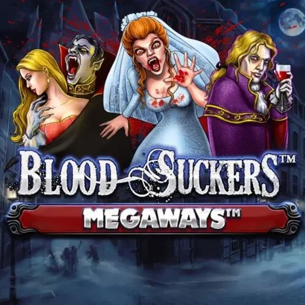Blood Suckers Megaways logo – Slots by Red Tiger Gaming at Casoola Casino