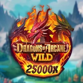 Dragons of Arcane Wild by Foxium, showcased at casoolaa.at – game logo